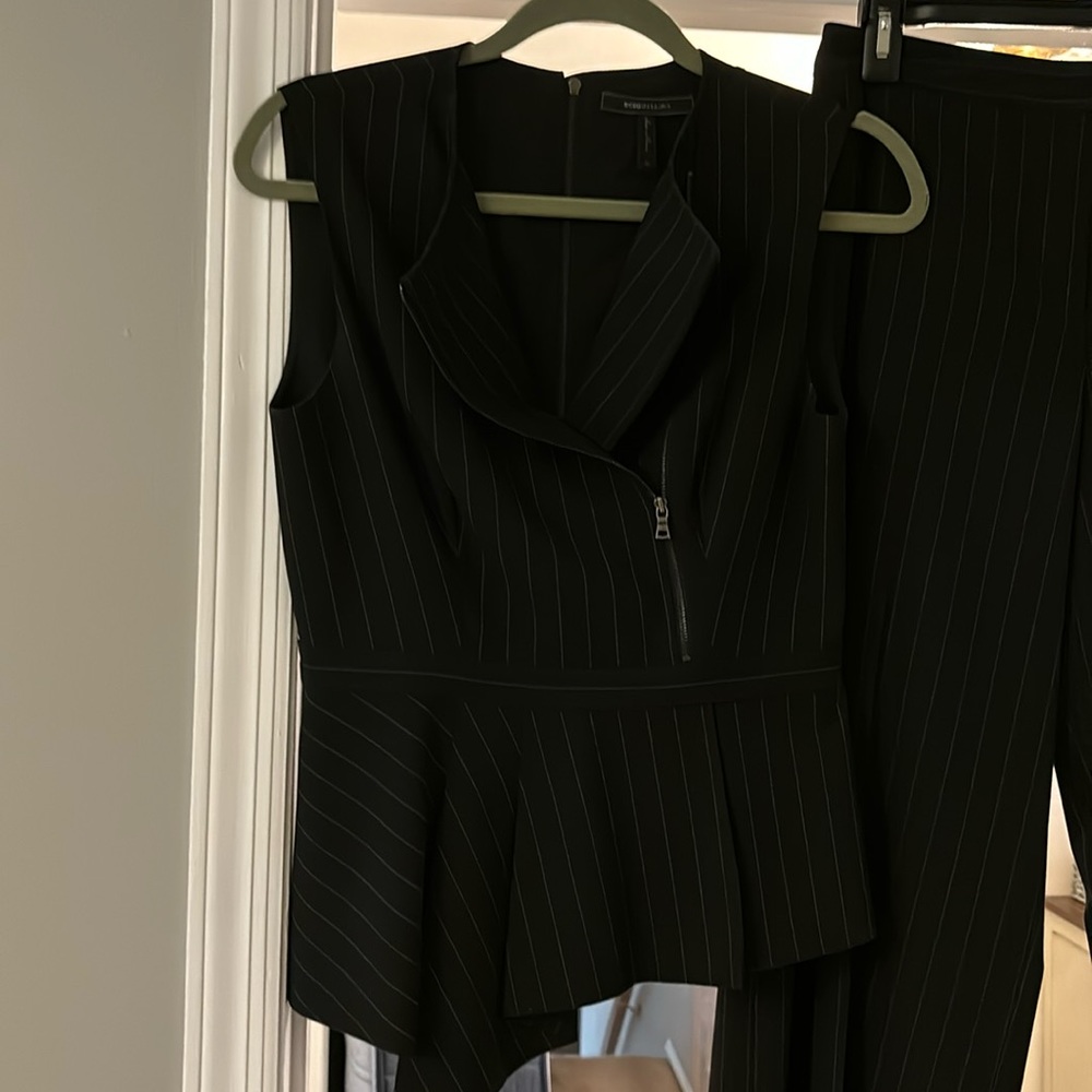 BCBGMaxAzria Sleeveless Suit